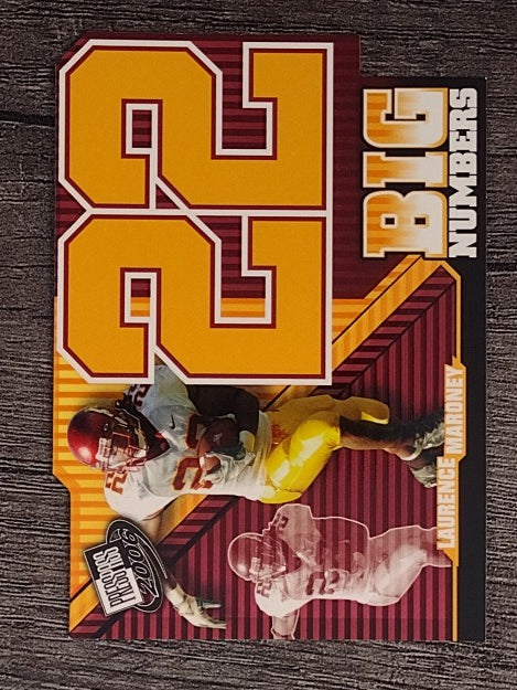 2006 Press Pass Big Numbers #BN12 Laurence Maroney