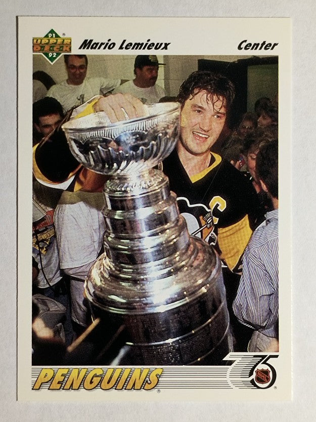 1991-92 Upper Deck #156 Mario Lemieux