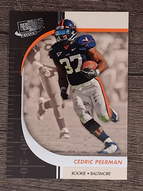 2009 Press Pass SE #46 Cedric Peerman