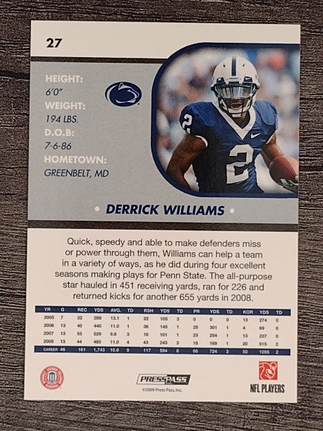 2009 Press Pass SE #27 Derrick Williams