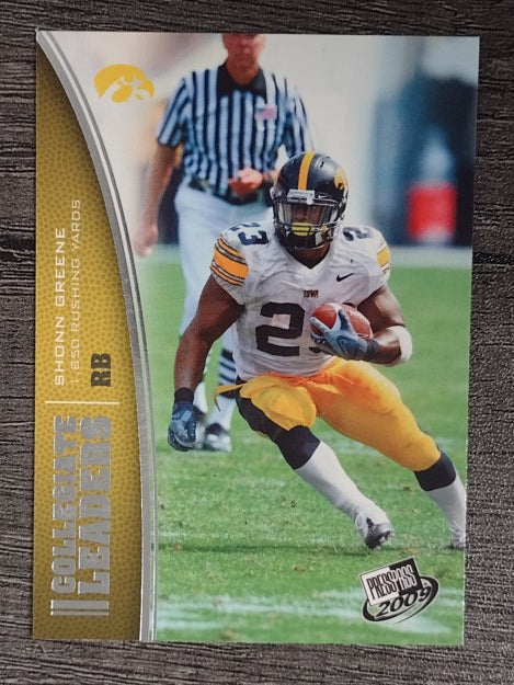 2009 Press Pass #67 Shonn Greene LL