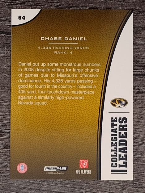2009 Press Pass #64 Chase Daniel LL