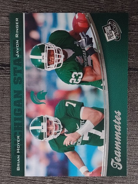 2009 Press Pass #100 Javon Ringer/Brian Hoyer TM