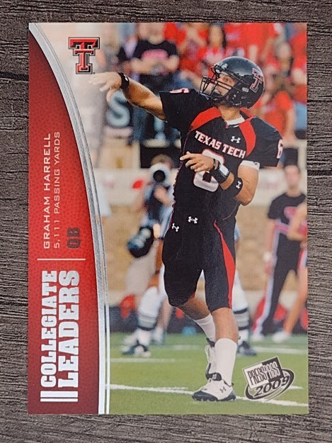 2009 Press Pass #68 Graham Harrell LL