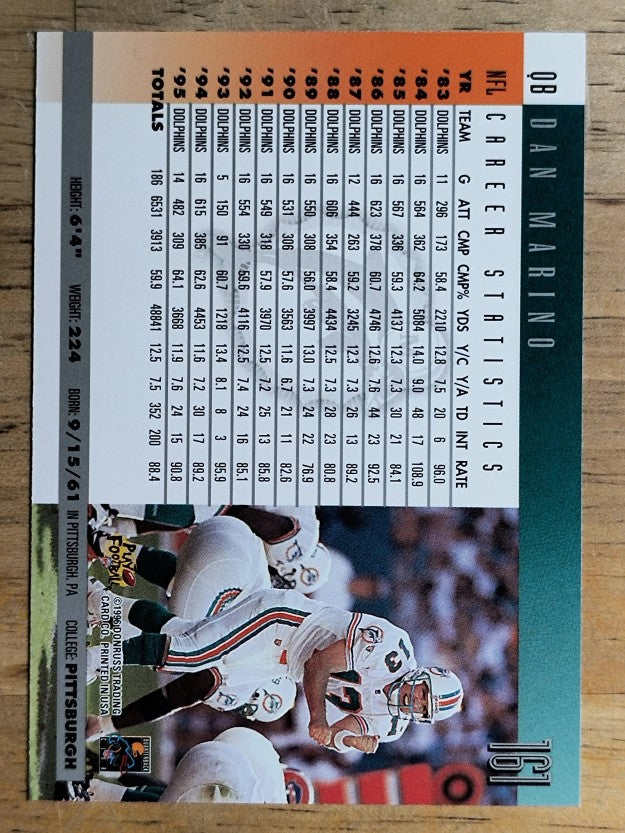 1996 Donruss #161 Dan Marino
