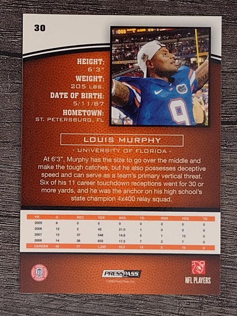 2009 Press Pass #30 Louis Murphy