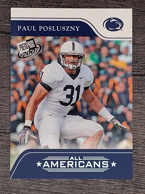 2007 Press Pass #83 Paul Posluszny AA