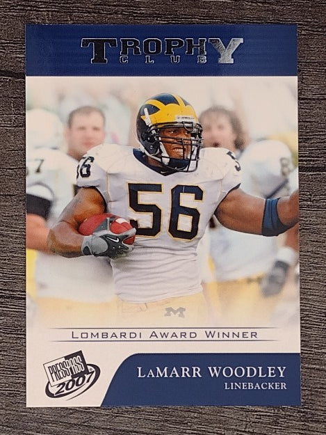 2007 Press Pass #68 LaMarr Woodley TC