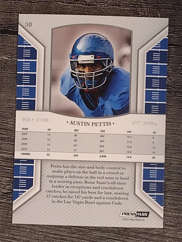 2011 Press Pass Legends #30 Austin Pettis