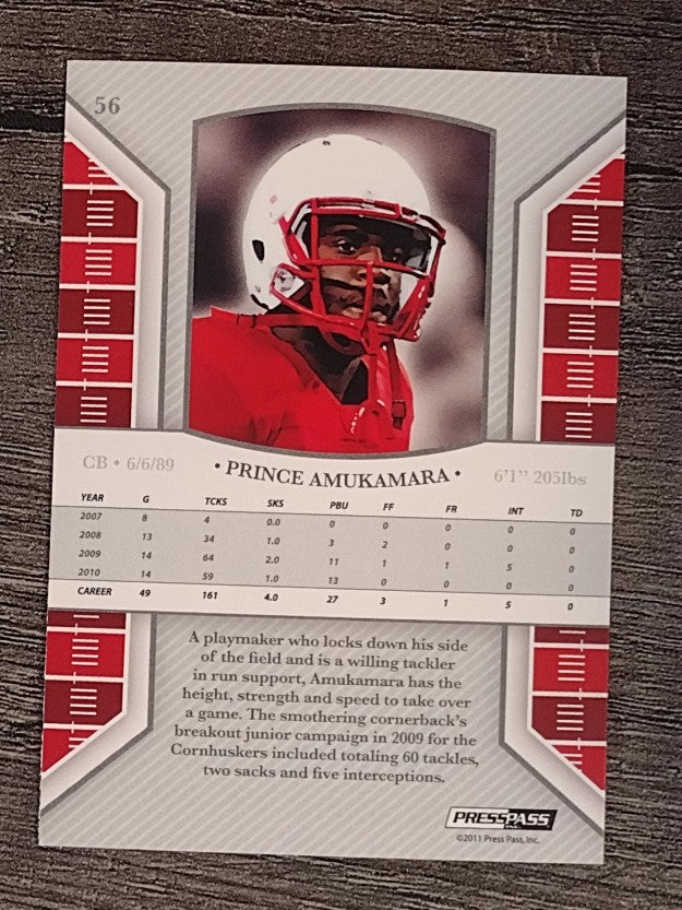 2011 Press Pass Legends #56 Prince Amukamara