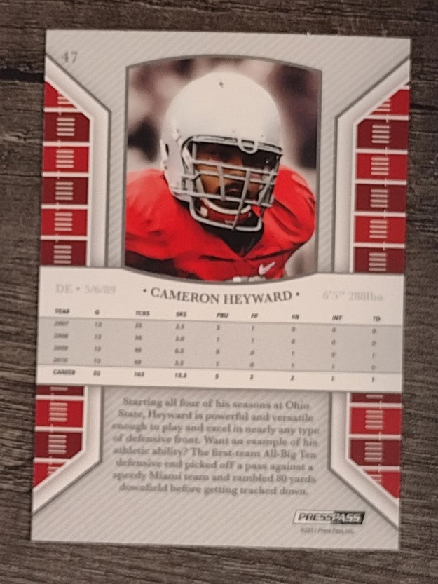 2011 Press Pass Legends #47 Cameron Heyward