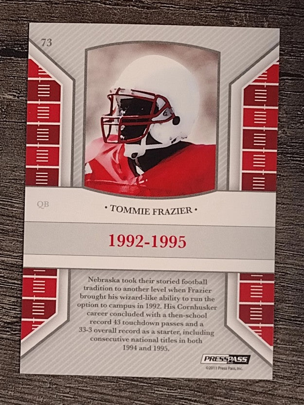 2011 Press Pass Legends #73 Tommie Frazier