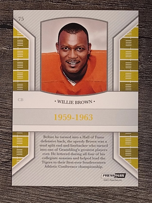 2011 Press Pass Legends #75 Willie Brown