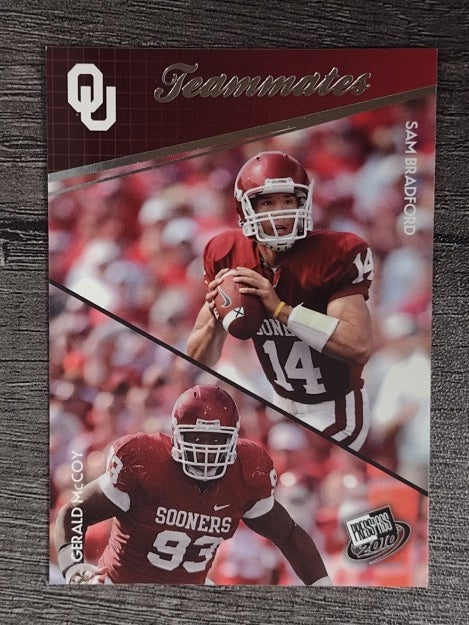 2010 Press Pass #96 Sam Bradford TM/Gerald McCoy