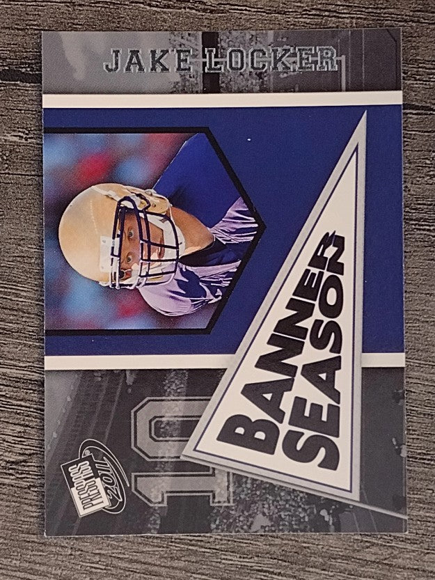 2011 Press Pass #86 Jake Locker BS