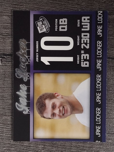 2011 Press Pass #42 Jake Locker