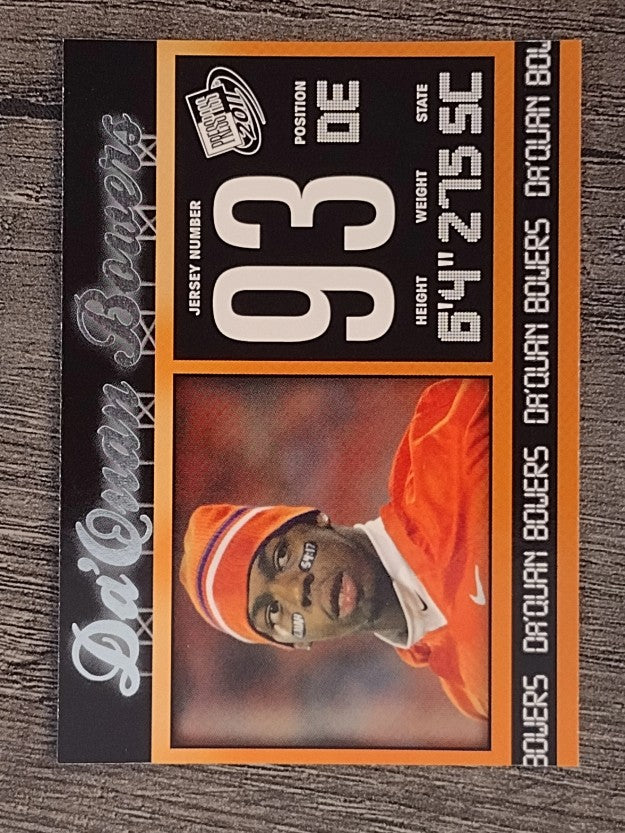 2011 Press Pass #10 Da'Quan Bowers