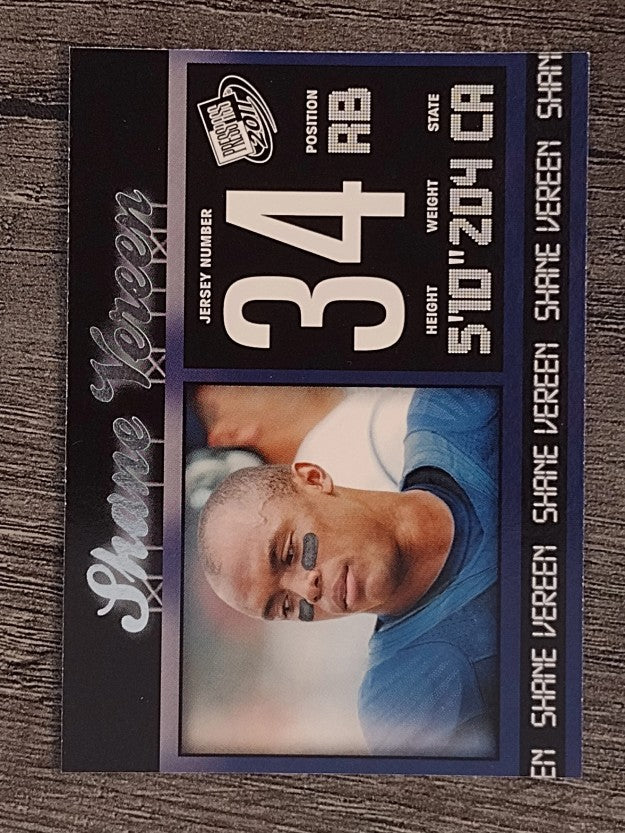 2011 Press Pass #9 Shane Vereen