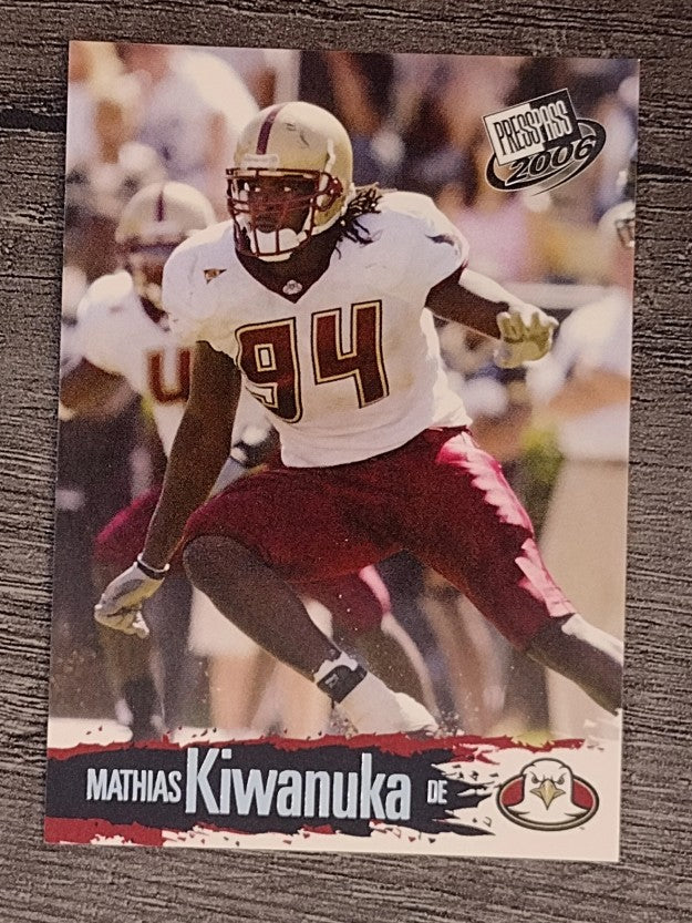 2006 Press Pass #36 Mathias Kiwanuka