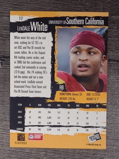 2006 Press Pass #17 LenDale White