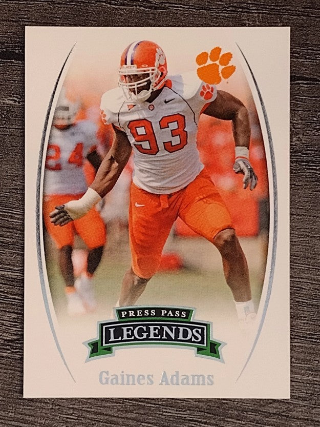 2007 Press Pass Legends #10 Gaines Adams