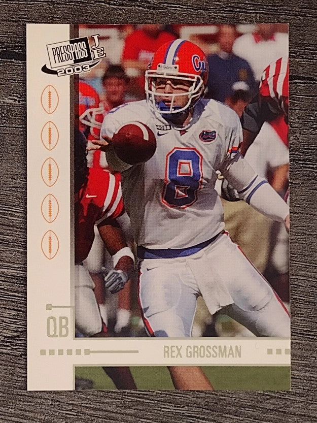 2003 Press Pass JE Retail #R13 Rex Grossman