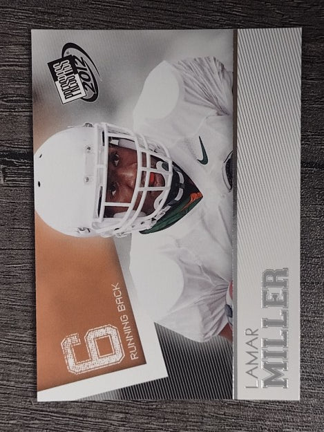 2012 Press Pass #34 Lamar Miller
