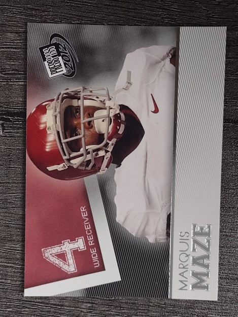 2012 Press Pass #32 Marquis Maze