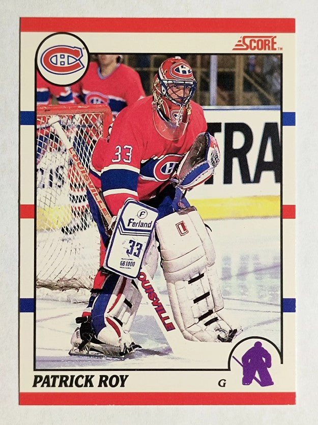 1990-91 Score Canadian #10 Patrick Roy
