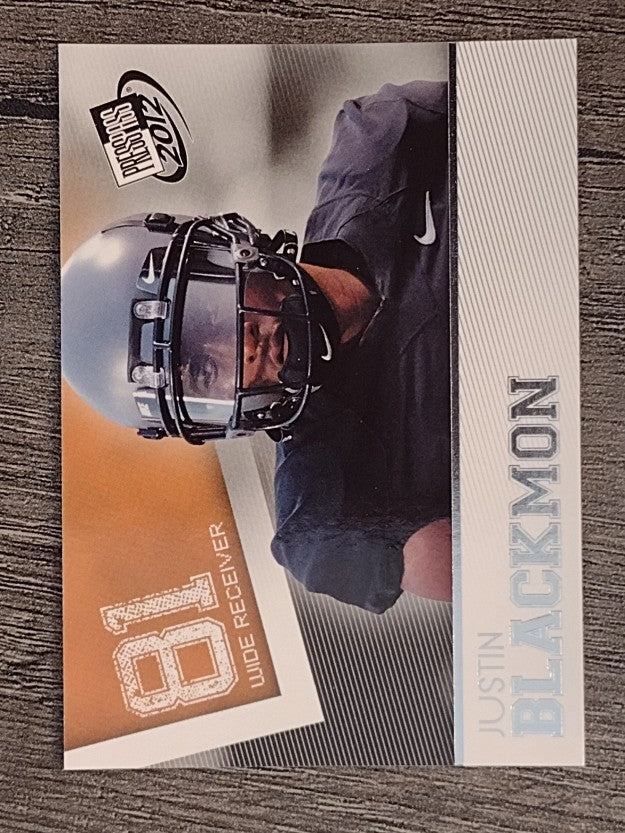 2012 Press Pass #3 Justin Blackmon