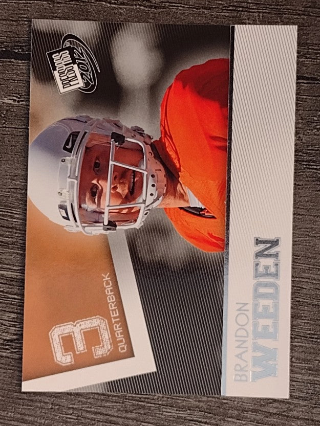 2012 Press Pass #48 Brandon Weeden
