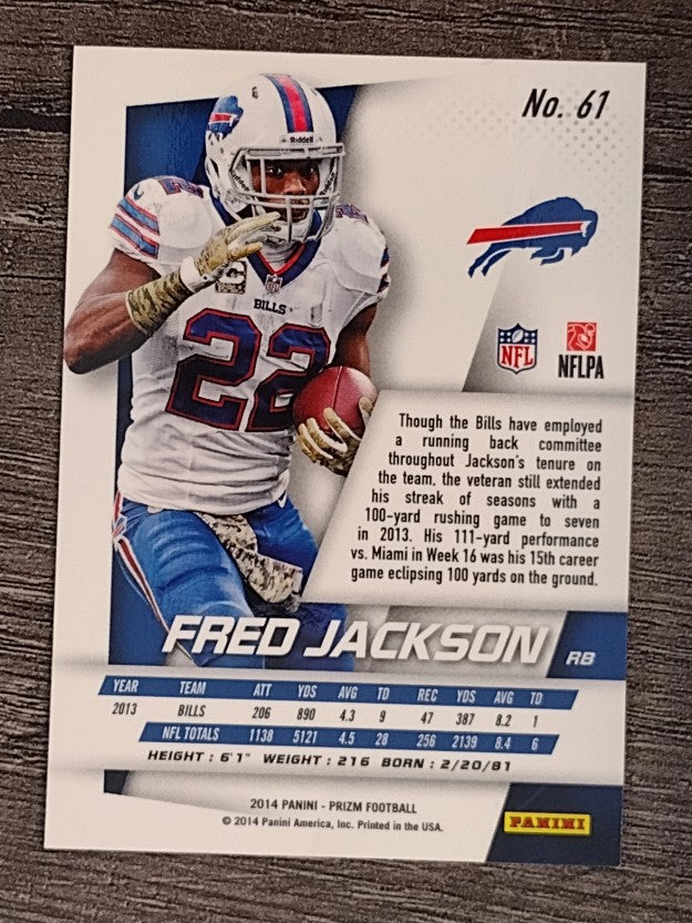 2014 Panini Prizm #61 Fred Jackson