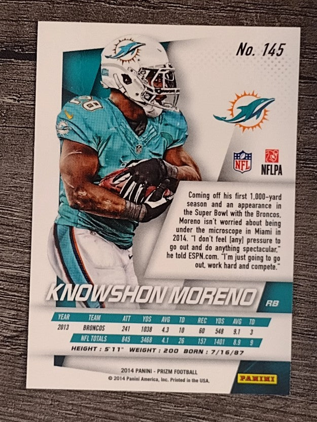 2014 Panini Prizm #145 Knowshon Moreno