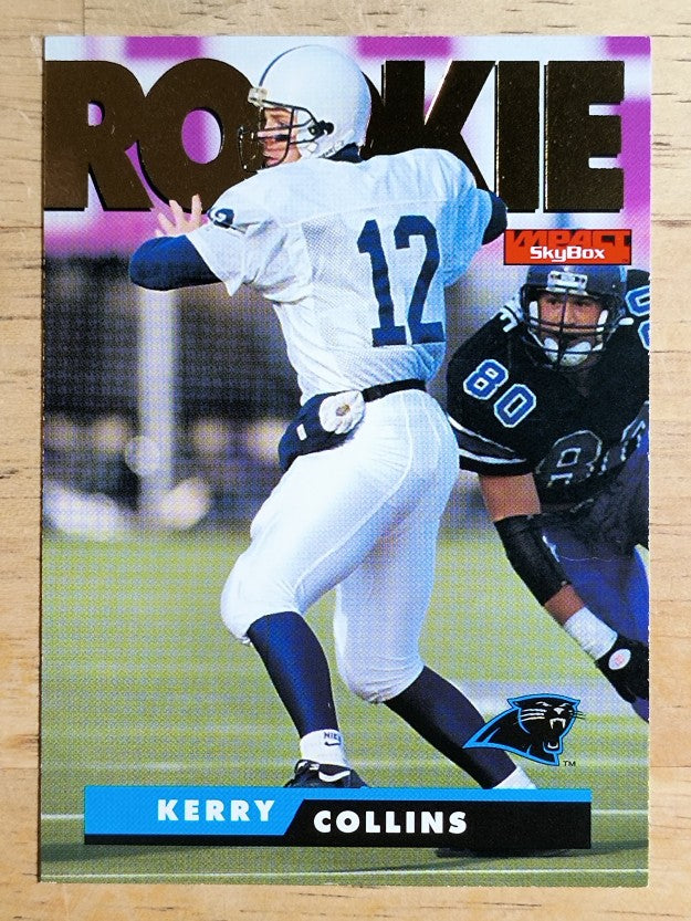 1995 SkyBox Impact #173 Kerry Collins RC