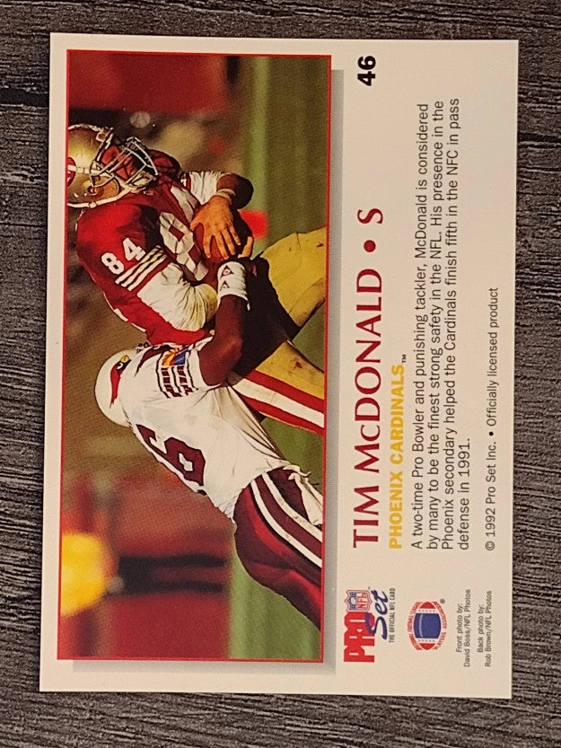 1992 Power #46 Tim McDonald