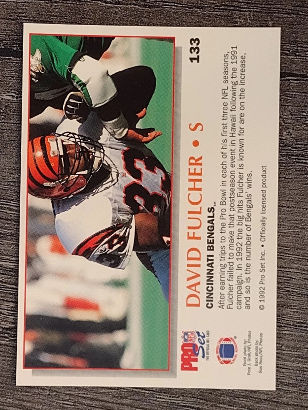1992 Power #133 David Fulcher