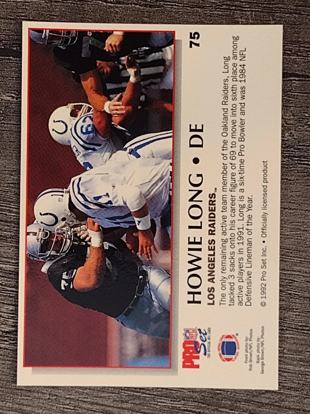 1992 Power #75 Howie Long