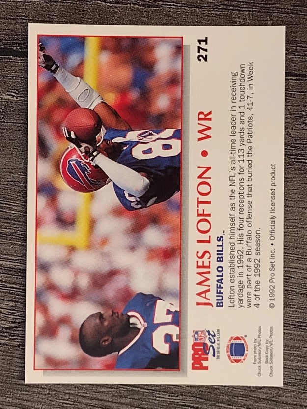 1992 Power #271 James Lofton