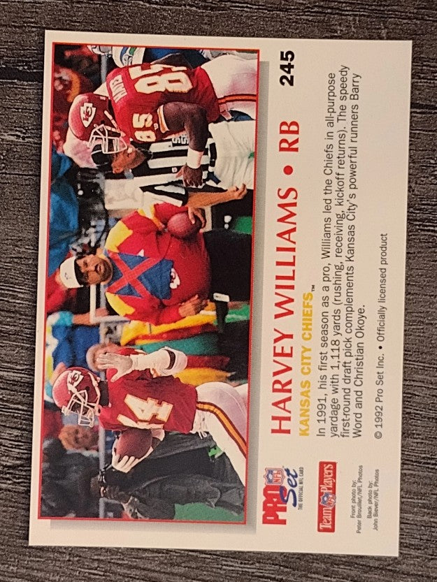 1992 Power #245 Harvey Williams