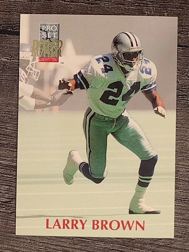 1992 Power #221 Larry Brown DB