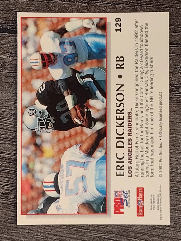 1992 Power #129 Eric Dickerson