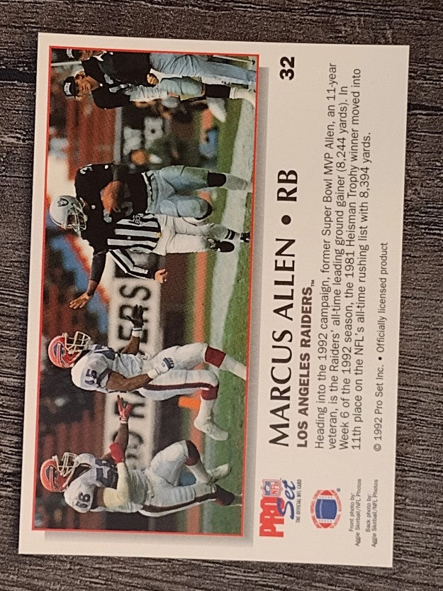 1992 Power #32 Marcus Allen