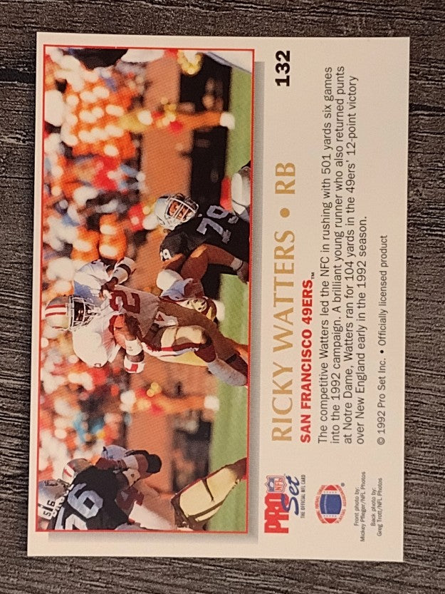 1992 Power #132 Ricky Watters