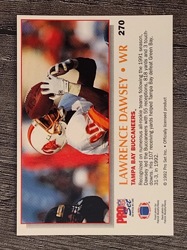 1992 Power #270 Lawrence Dawsey