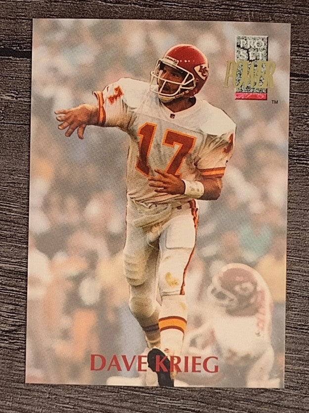1992 Power #17 Dave Krieg