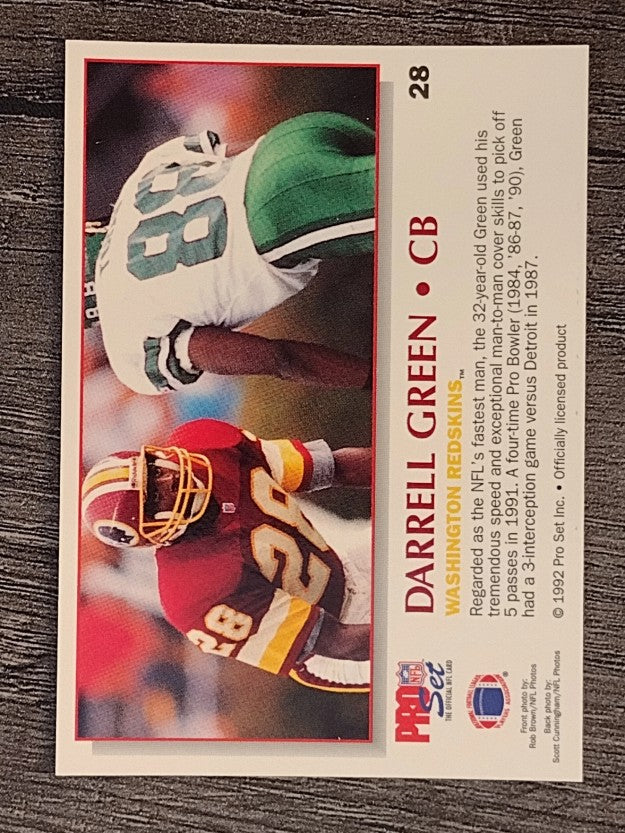 1992 Power #28 Darrell Green