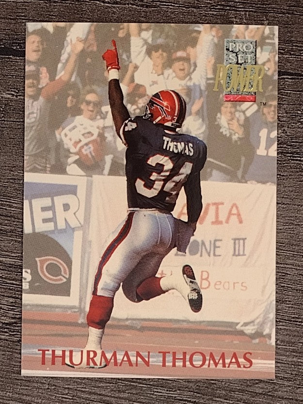 1992 Power #34 Thurman Thomas