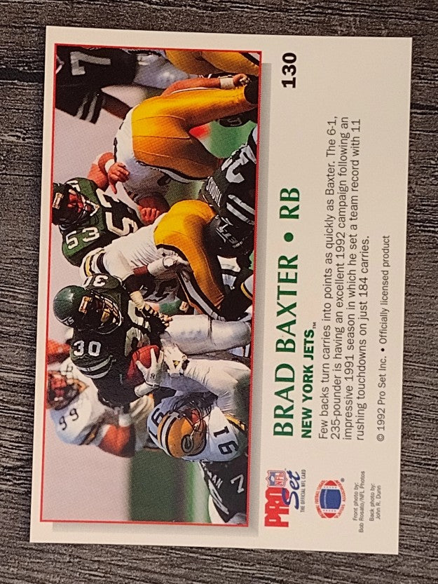 1992 Power #130 Brad Baxter