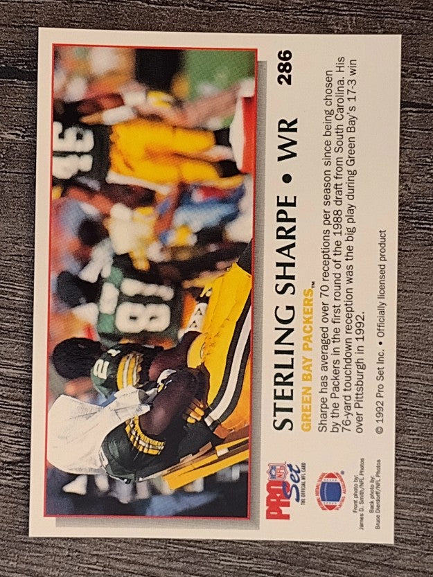 1992 Power #286 Sterling Sharpe