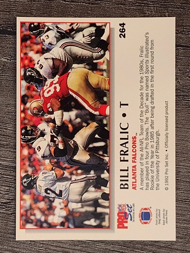 1992 Power #264 Bill Fralic